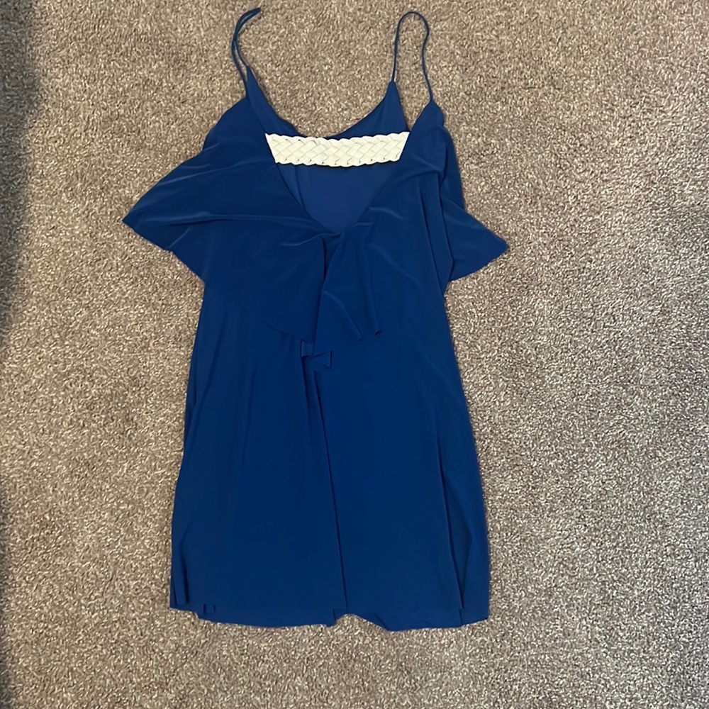 Y2K open back dress
